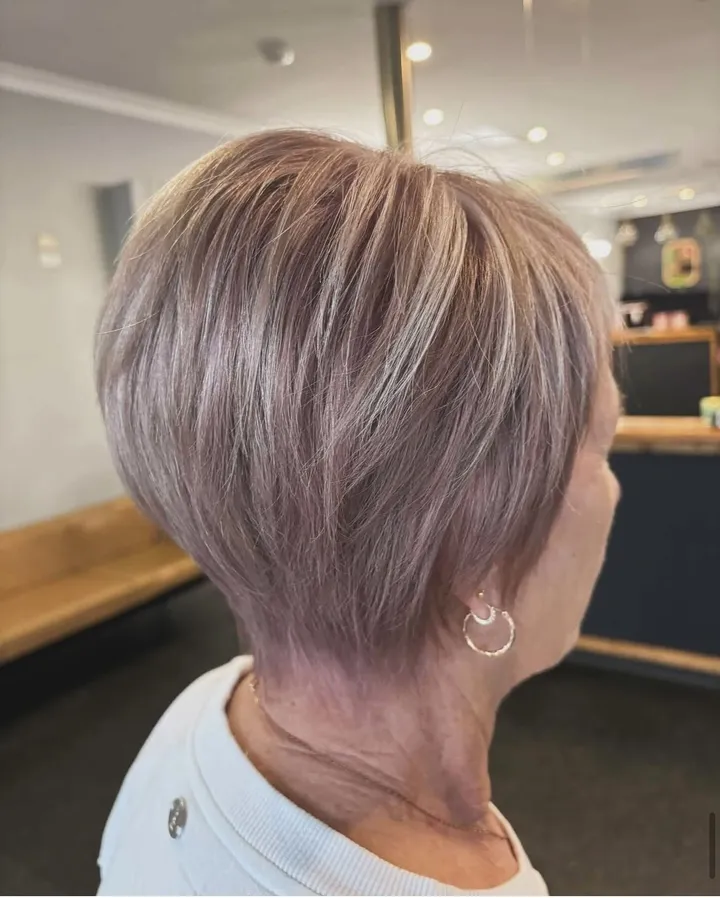 Textured pixie bob